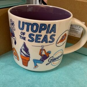 Utopia of the seas royal Carribbean Starbucks been there mug
